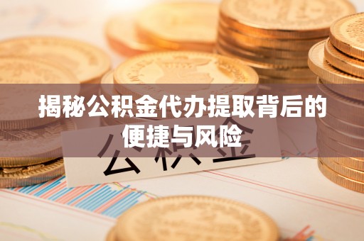 张家港揭秘公积金代办提取背后的便捷与风险