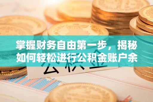 张家港掌握财务自由第一步，揭秘如何轻松进行公积金账户余额查询