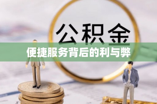 张家港便捷服务背后的利与弊